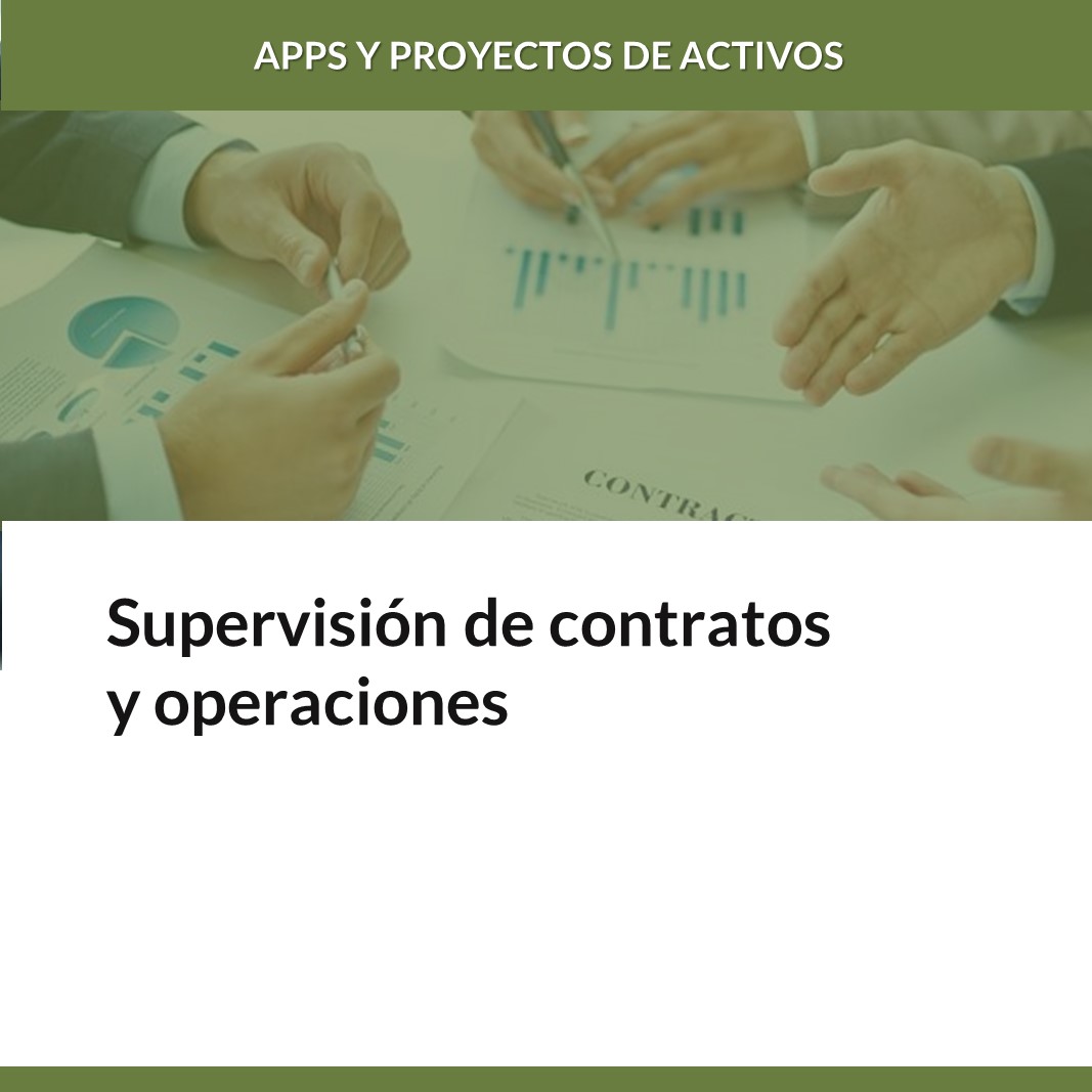 Supervisión de contratos y operaciones