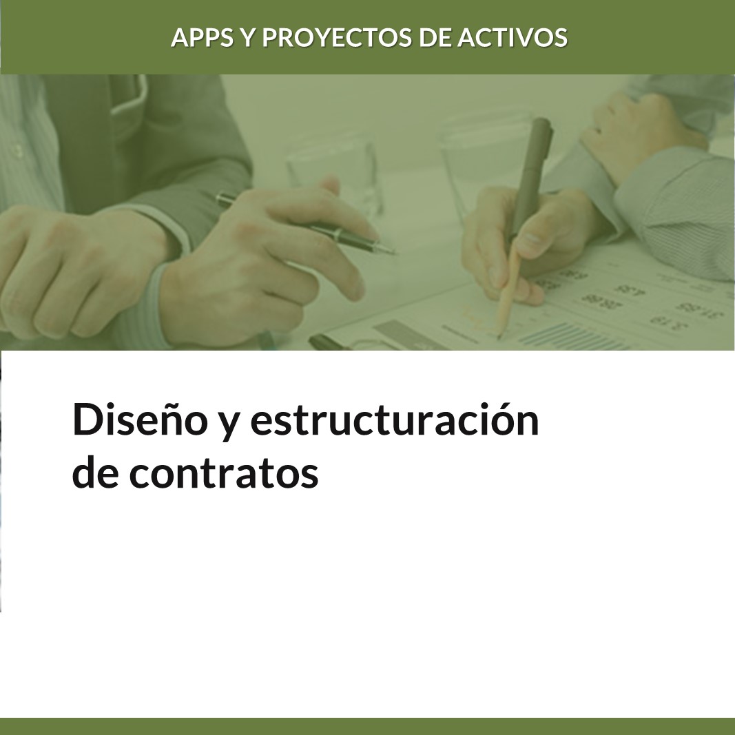 Diseño y estructuración de contratos